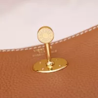Cheap Hermes AAA Quality Handbags In Gold For Women #1332239 Replica Wholesale [$165.00 USD] [ITEM#1332239] on Replica Hermes AAA Quality Handbags