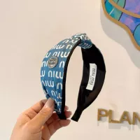 Cheap MIU MIU Headband For Women #1332303 Replica Wholesale [$29.00 USD] [ITEM#1332303] on Replica MIU MIU Headband