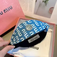 Cheap MIU MIU Headband For Women #1332303 Replica Wholesale [$29.00 USD] [ITEM#1332303] on Replica MIU MIU Headband