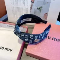 Cheap MIU MIU Headband For Women #1332304 Replica Wholesale [$29.00 USD] [ITEM#1332304] on Replica MIU MIU Headband