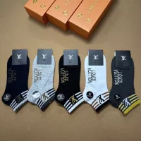 Cheap Louis Vuitton LV Socks For Men #1332414 Replica Wholesale [$25.00 USD] [ITEM#1332414] on Replica Louis Vuitton LV Socks