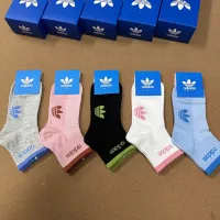 Cheap Adidas Socks For Women #1332419 Replica Wholesale [$25.00 USD] [ITEM#1332419] on Replica Adidas Socks