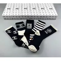 Cheap Chanel Socks For Women #1332429 Replica Wholesale [$29.00 USD] [ITEM#1332429] on Replica Chanel Socks