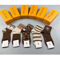 Cheap Louis Vuitton LV Socks For Women #1332440 Replica Wholesale [$25.00 USD] [ITEM#1332440] on Replica Louis Vuitton LV Socks