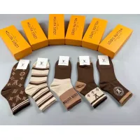 Cheap Louis Vuitton LV Socks For Women #1332440 Replica Wholesale [$25.00 USD] [ITEM#1332440] on Replica Louis Vuitton LV Socks