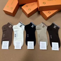 Cheap Louis Vuitton LV Socks For Women #1332485 Replica Wholesale [$25.00 USD] [ITEM#1332485] on Replica Louis Vuitton LV Socks