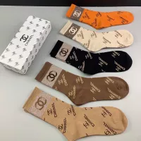 Cheap Chanel Socks For Women #1332486 Replica Wholesale [$29.00 USD] [ITEM#1332486] on Replica Chanel Socks