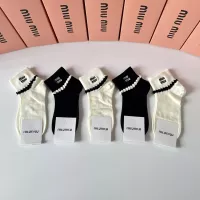 Cheap MIU MIU Socks #1332496 Replica Wholesale [$29.00 USD] [ITEM#1332496] on Replica MIU MIU Socks