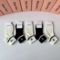Cheap MIU MIU Socks #1332496 Replica Wholesale [$29.00 USD] [ITEM#1332496] on Replica MIU MIU Socks