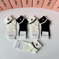 Cheap MIU MIU Socks #1332496 Replica Wholesale [$29.00 USD] [ITEM#1332496] on Replica MIU MIU Socks