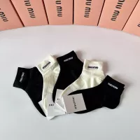 Cheap MIU MIU Socks #1332497 Replica Wholesale [$29.00 USD] [ITEM#1332497] on Replica MIU MIU Socks