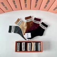 Cheap MIU MIU Socks #1332509 Replica Wholesale [$27.00 USD] [ITEM#1332509] on Replica MIU MIU Socks