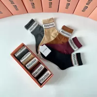 Cheap MIU MIU Socks #1332509 Replica Wholesale [$27.00 USD] [ITEM#1332509] on Replica MIU MIU Socks