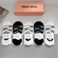 Cheap MIU MIU Socks #1332513 Replica Wholesale [$27.00 USD] [ITEM#1332513] on Replica MIU MIU Socks