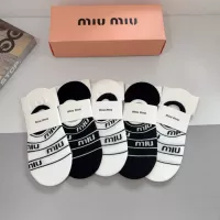 Cheap MIU MIU Socks #1332513 Replica Wholesale [$27.00 USD] [ITEM#1332513] on Replica MIU MIU Socks