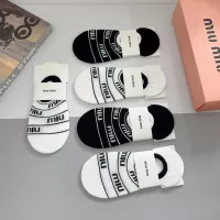 Cheap MIU MIU Socks #1332513 Replica Wholesale [$27.00 USD] [ITEM#1332513] on Replica MIU MIU Socks