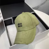 Cheap MIU MIU Caps #1332522 Replica Wholesale [$25.00 USD] [ITEM#1332522] on Replica MIU MIU Caps