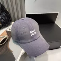 Cheap MIU MIU Caps #1332523 Replica Wholesale [$25.00 USD] [ITEM#1332523] on Replica MIU MIU Caps