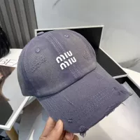Cheap MIU MIU Caps #1332523 Replica Wholesale [$25.00 USD] [ITEM#1332523] on Replica MIU MIU Caps
