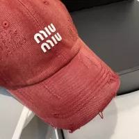 Cheap MIU MIU Caps #1332524 Replica Wholesale [$25.00 USD] [ITEM#1332524] on Replica MIU MIU Caps