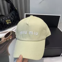 Cheap MIU MIU Caps #1332618 Replica Wholesale [$27.00 USD] [ITEM#1332618] on Replica MIU MIU Caps