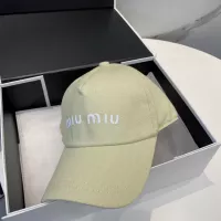 Cheap MIU MIU Caps #1332618 Replica Wholesale [$27.00 USD] [ITEM#1332618] on Replica MIU MIU Caps