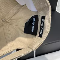 Cheap MIU MIU Caps #1332619 Replica Wholesale [$27.00 USD] [ITEM#1332619] on Replica MIU MIU Caps