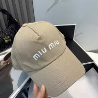 Cheap MIU MIU Caps #1332619 Replica Wholesale [$27.00 USD] [ITEM#1332619] on Replica MIU MIU Caps