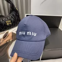 Cheap MIU MIU Caps #1332621 Replica Wholesale [$27.00 USD] [ITEM#1332621] on Replica MIU MIU Caps