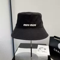 Cheap MIU MIU Caps #1332628 Replica Wholesale [$32.00 USD] [ITEM#1332628] on Replica MIU MIU Caps
