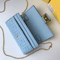 Cheap Fendi AAA Quality Wallet For Women #1332649 Replica Wholesale [$80.00 USD] [ITEM#1332649] on Replica Fendi AAA+ Quality Wallet