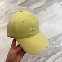 Cheap MIU MIU Caps #1332662 Replica Wholesale [$27.00 USD] [ITEM#1332662] on Replica MIU MIU Caps