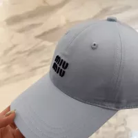 Cheap MIU MIU Caps #1332665 Replica Wholesale [$27.00 USD] [ITEM#1332665] on Replica MIU MIU Caps