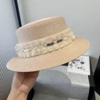 Cheap MIU MIU Caps #1332783 Replica Wholesale [$42.00 USD] [ITEM#1332783] on Replica MIU MIU Caps