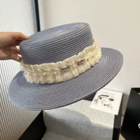 Cheap MIU MIU Caps #1332784 Replica Wholesale [$42.00 USD] [ITEM#1332784] on Replica MIU MIU Caps