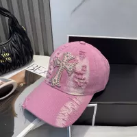 Cheap Chrome Hearts Caps #1332864 Replica Wholesale [$27.00 USD] [ITEM#1332864] on Replica Chrome Hearts Caps