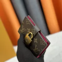 Cheap Louis Vuitton LV Card Case In Rose Red #1332877 Replica Wholesale [$45.00 USD] [ITEM#1332877] on Replica Louis Vuitton LV Wallets
