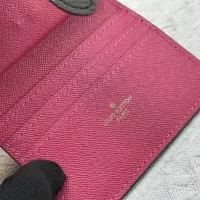 Cheap Louis Vuitton LV Card Case In Rose Red #1332877 Replica Wholesale [$45.00 USD] [ITEM#1332877] on Replica Louis Vuitton LV Wallets