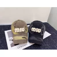Cheap MIU MIU Caps #1333242 Replica Wholesale [$25.00 USD] [ITEM#1333242] on Replica MIU MIU Caps