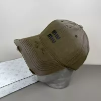 Cheap MIU MIU Caps #1333277 Replica Wholesale [$25.00 USD] [ITEM#1333277] on Replica MIU MIU Caps