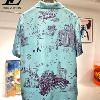 Cheap Louis Vuitton LV Tracksuits Short Sleeved For Men #1333395 Replica Wholesale [$76.00 USD] [ITEM#1333395] on Replica Louis Vuitton LV Tracksuits