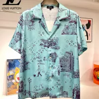 Cheap Louis Vuitton LV Tracksuits Short Sleeved For Men #1333395 Replica Wholesale [$76.00 USD] [ITEM#1333395] on Replica Louis Vuitton LV Tracksuits