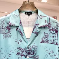 Cheap Louis Vuitton LV Tracksuits Short Sleeved For Men #1333395 Replica Wholesale [$76.00 USD] [ITEM#1333395] on Replica Louis Vuitton LV Tracksuits
