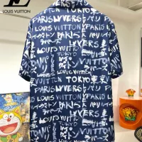 Cheap Louis Vuitton LV Tracksuits Short Sleeved For Men #1333398 Replica Wholesale [$76.00 USD] [ITEM#1333398] on Replica Louis Vuitton LV Tracksuits