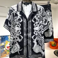 Cheap Versace Tracksuits Short Sleeved For Men #1333402 Replica Wholesale [$76.00 USD] [ITEM#1333402] on Replica Versace Tracksuits