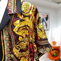 Cheap Versace Tracksuits Short Sleeved For Men #1333403 Replica Wholesale [$76.00 USD] [ITEM#1333403] on Replica Versace Tracksuits