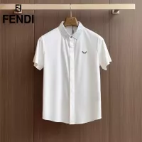 Cheap Fendi Shirts Short Sleeved For Men #1333420 Replica Wholesale [$52.00 USD] [ITEM#1333420] on Replica Fendi Shirts