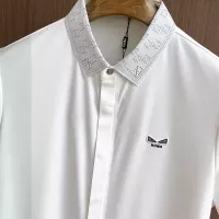 Cheap Fendi Shirts Short Sleeved For Men #1333420 Replica Wholesale [$52.00 USD] [ITEM#1333420] on Replica Fendi Shirts