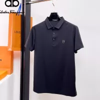 Cheap Salvatore Ferragamo T-Shirts Short Sleeved For Men #1333449 Replica Wholesale [$48.00 USD] [ITEM#1333449] on Replica Salvatore Ferragamo T-Shirts