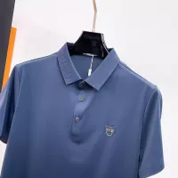 Cheap Salvatore Ferragamo T-Shirts Short Sleeved For Men #1333450 Replica Wholesale [$48.00 USD] [ITEM#1333450] on Replica Salvatore Ferragamo T-Shirts